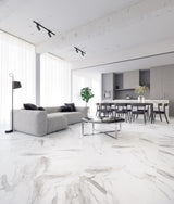 CALCATTA ANGELO - Stone Look SPC Flooring - 48 x 7 inch (1220 x 181 mm) - 5 mm | 10 Years Warranty | Unilin Click N Lock Technology