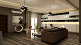 TANZANIA - Wooden Look SPC Flooring - 48 x 7 inch (1220 x 181 mm) - 5 mm | 10 Years Warranty | Unilin Click N Lock Technology