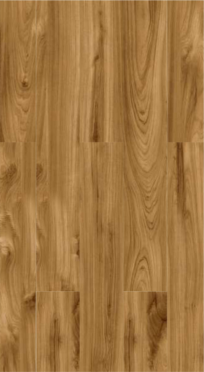 AURELIO TEAK - Wooden Look SPC Flooring - 48 x 7 inch (1220 x 181 mm) - 5 mm | 10 Years Warranty | Unilin Click N Lock Technology