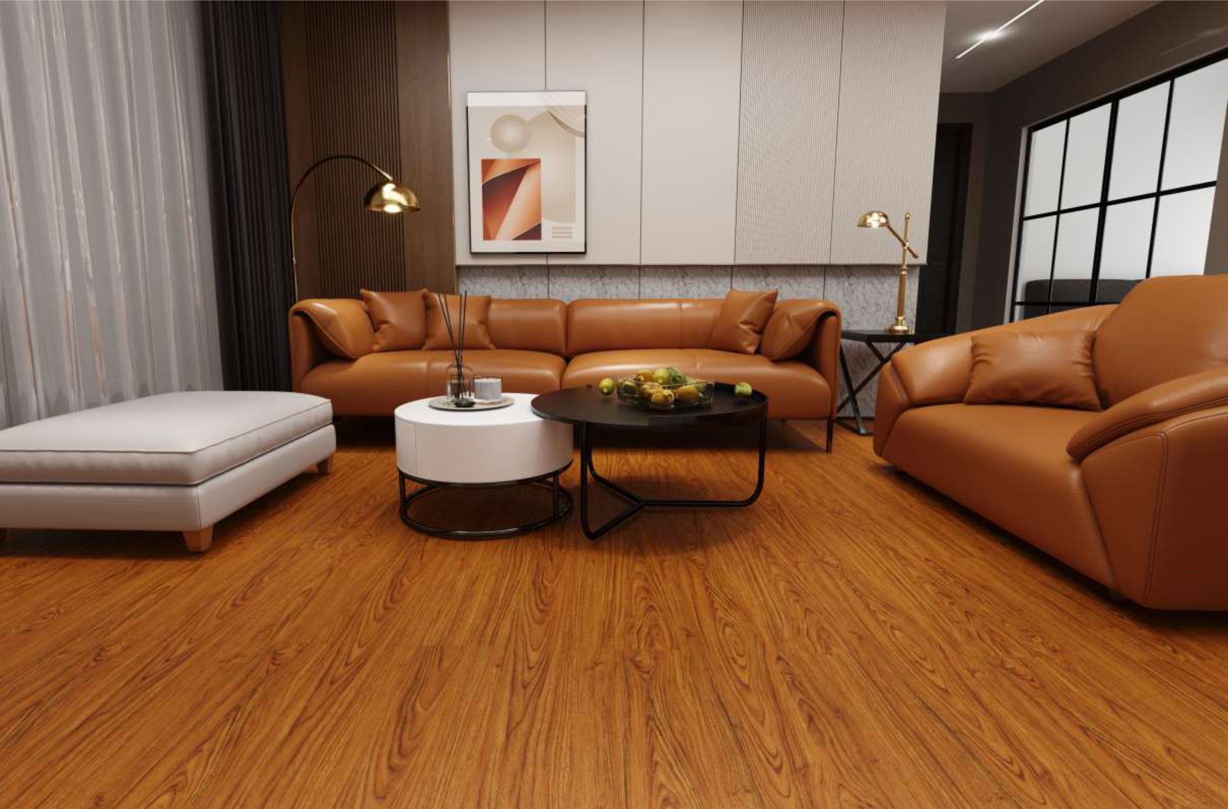 MILANO MIST - Wooden Look SPC Flooring - 48 x 7 inch (1220 x 181 mm) - 5 mm | 10 Years Warranty | Unilin Click N Lock Technology