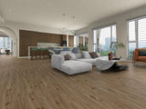 BUBINGA - Wooden Finish SPC Flooring - 48 x 7 inch (1220 x 181 mm) - 5 mm | 10 Years Warranty | Unilin Click N Lock Technology